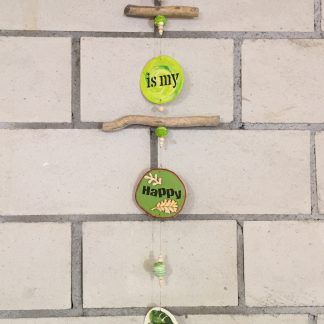 Girlande „this is my happy place“