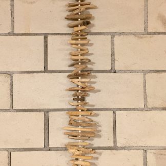 SchwemmholzGirlande mit Perlen 1m