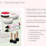 2b-creative – basteln mit GONIS (März) OsterstempelSet
